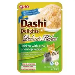 Dashi Delight Chicken & Tuna, Scallop 40g