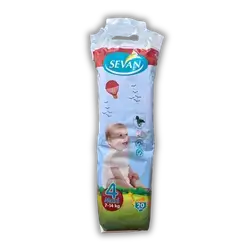 Sivan Diapers No. 4 Max, 20 Count