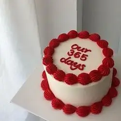 Valentine cake