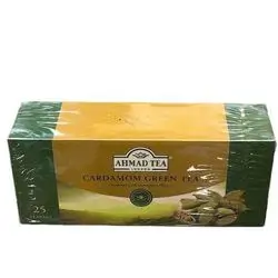 packet tea Ahmed green with hell 25 bags