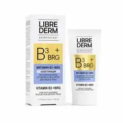 Librederm Vitamin B3 + BRG Dark Spot Lightening Regular Face and Body Cream