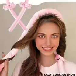 3pcs set heatless curling rod headband heartless hair curler no heat hair curlers