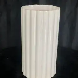Fluted Glass Vase