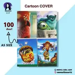 NoteBook Cartoon Cover