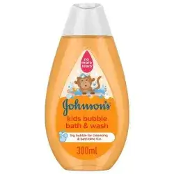 Johnson Baby Kids Bubble Bath And Wash 300Ml