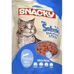Snacky Sterilised Wet Cat Food – Salmon