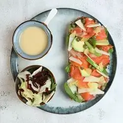 Salmon Tartine