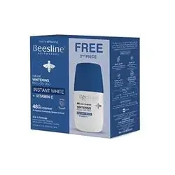 Beesline whitening Roll-on deo instant white+ vitamin c 48 HR 2x50ml