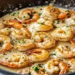 Creamy Buttered Garlic Shrimp