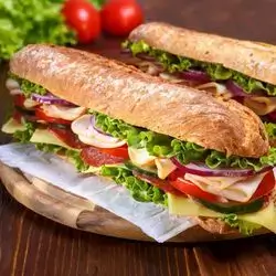 Diet Turkey Baguette - 385.5 Cal