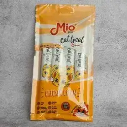 MIO Pets Cat Treat Monoprotein Chicken Cream
