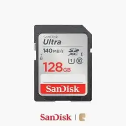 SanDisk Ultra SDXC-I Card 128GB 140mb/s