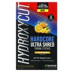 Hydroxycut Hardcore Ultra Shred Tangerine Mimosa 20packets