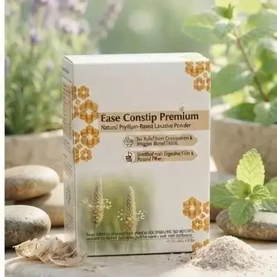 Ease Constip Premium Natural Psyllium-Based Laxative Powder (10 sachets)