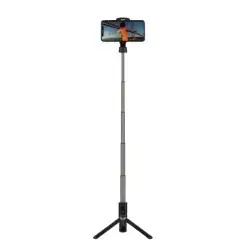 Philips Bluetooth Selfie Stick, Extends to 1m, Built-in Tripod, One-Touch Remote, Foldable, Adjustable Angle, iPhone and Android Compatible