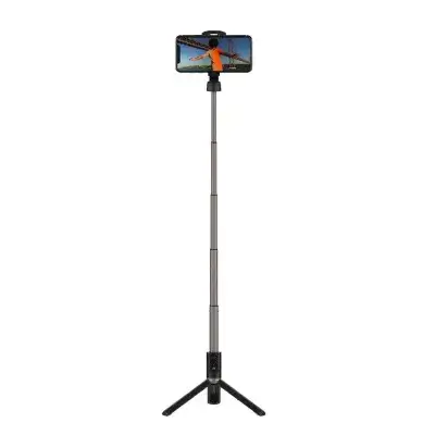 Philips Bluetooth Selfie Stick, Extends to 1m, Built-in Tripod, One-Touch Remote, Foldable, Adjustable Angle, iPhone and Android Compatible