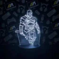 3D Led Light God Of War 2 3D75
