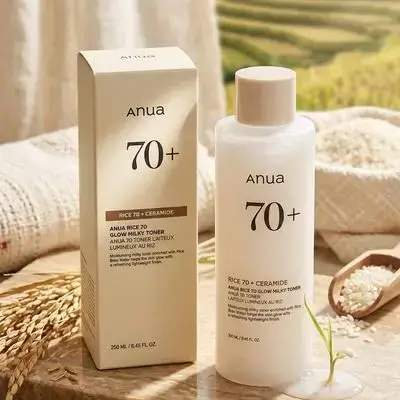 ANUA RICE 70 GLOW MILKY TONER (250ml)
