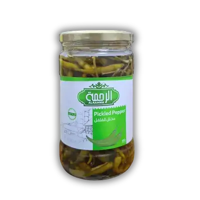 Al-Rahma Glass Jar Peppers 660g