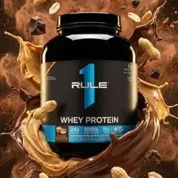 Rule 1 Whey Protein – chocolate & peanutbutter 64 servings