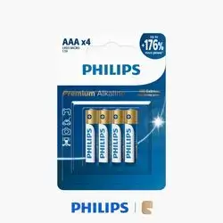 Philips Premium Alkaline LR03 Micro - 4Pcs