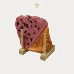 Ruby Chocolate Flat Croissant