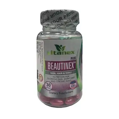 التغذية للبشرة متوهجة، شعر لامع وأظافر قوية Beautinex 30 Softgels