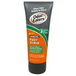 Odor eaters foot scrub charcoal
