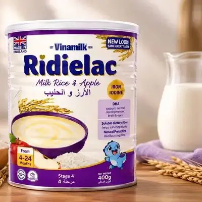 Ridielac Milk Rice & Apple (400g)
