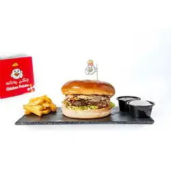 برغر لحم وفطر