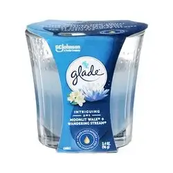 Glade Moonlit Walk And Wandering Stream Candle 3.4 Oz