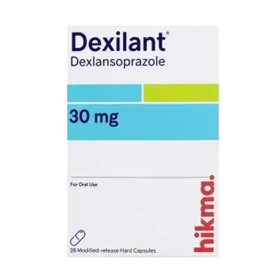 Dexilant (Dexlansoprazole 30mg) 14 Capsules _ hikma
