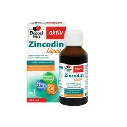 Zincodin Liquid 155mg Zinc Gluconate 100ml Doppelherz