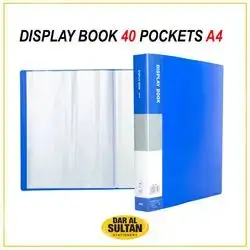 Display Book – Deli Brand (40 Pockets)