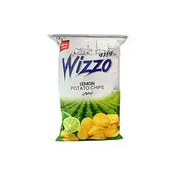 Wizzo Lemon Potato Chips 100 Gm