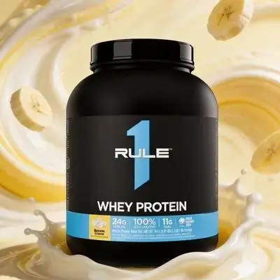 Rule 1 Whey Protein – Banana cream 68 servings