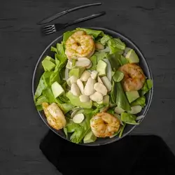 Shrimp Avocado Salad (305 Cal)