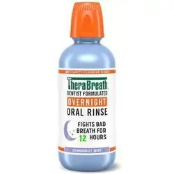 TheraBreath Oral Rinse Chamomile Mint 473ml