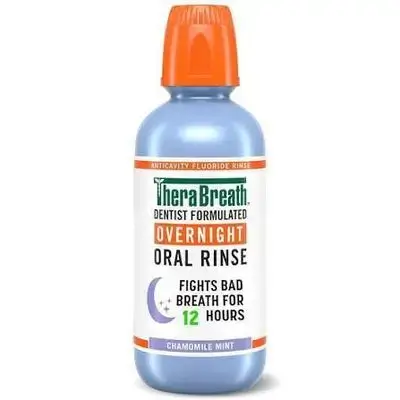 TheraBreath Oral Rinse Chamomile Mint 473ml