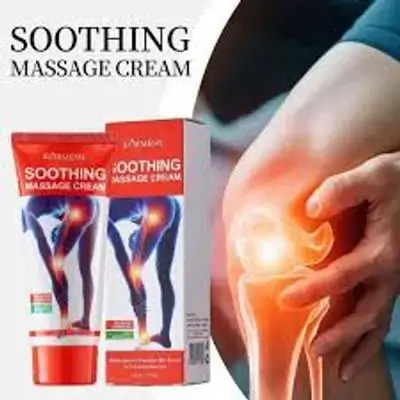 soothing massage cream with curcuma and collagen