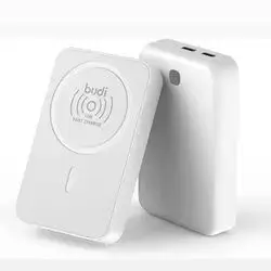 Magnetic Wireless Charge Power Bank BUDI 10000 mAh/ Model:PB081W