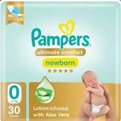 Pampers newborn no 0 30 diaper 2-5 kg