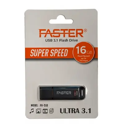 FASTER USB 3.1 Flash Drive – 16GB Super-Speed Portable Storage