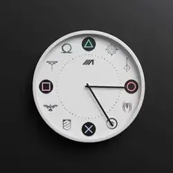 Gaming Wall Clock PlayStation icon