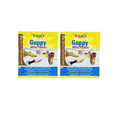 Tetra Guppy Mini Flakes 2×12g
