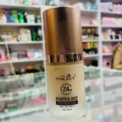 Pink Key Foundation Contains Sunscreen And Primer And Gives Beautiful Coverage To The Skin