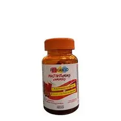 Multivitamins Gummies (14 Vitamins & Minerals + Extract of 22 fruits & vegetables) 60 Gummies_PEDIAKID
