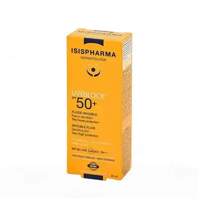 Isispharma UVE Block Invisible Fluid Sunscreen SPF 50+