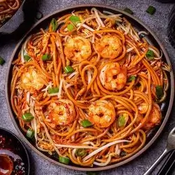 Fresh Fried Noodle with Shrimp