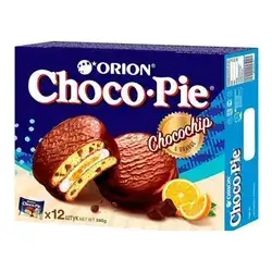 Orion Chocochips Choco Pie 360g